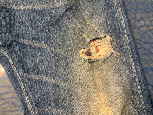JEANS 100% AUTÉNTICOS DSQUARED2 PARA HOMBRE AZULES DESTRUIDOS TALLA 38, HECHOS EN ITALIA - Imagen 8 de 16