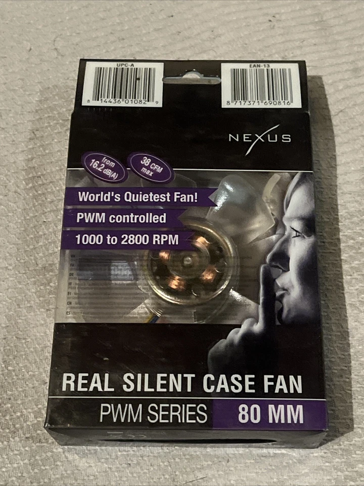 Nexus Real Silent Case Fan 80MM - Image 2 of 2