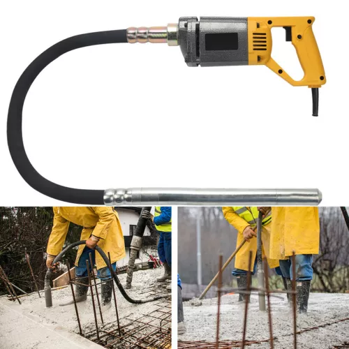 Betonrüttler 1000W Schlauch Flaschenrüttler Einhandrüttler 1.5M Rüttelflasche