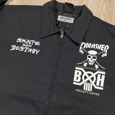 00s BOUNTY HUNTER THRASHER tシャツ Vintage 90s Bounty Hunter T-shirt / Japan Streetwear / Japan