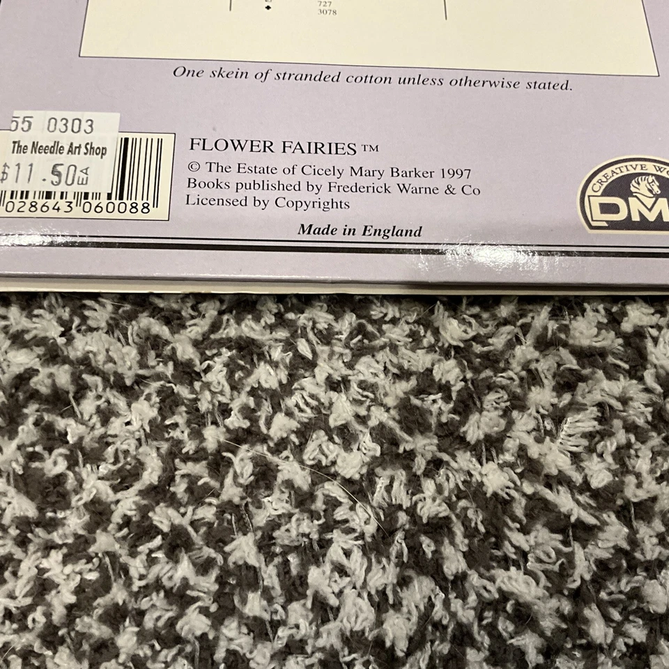 Flower Fairies PC108 The Laburnum Fairy The Ultimate Cross Stitch 1997 DMC - Image 4 of 4