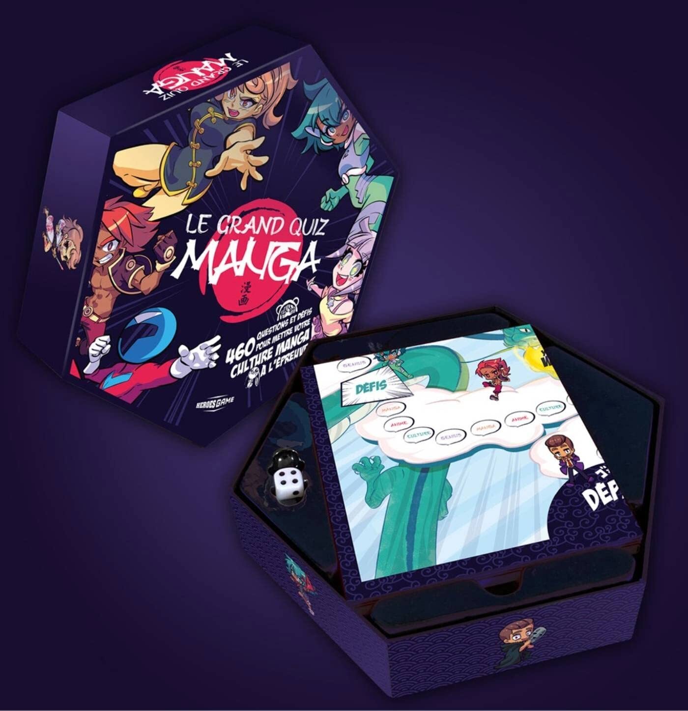 Rodolphe Massé Boîte à Quiz Manga: 460 questions et défis pour mettr (Tascabile)