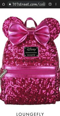 disney minnie mouse sequin backpack