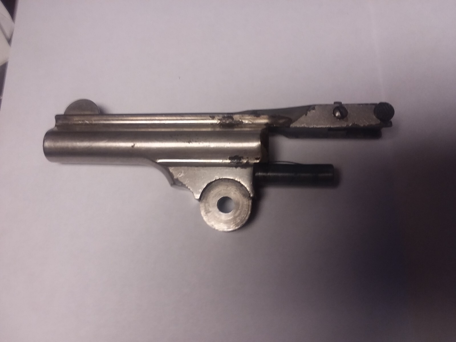 US Revolver co .32 S&W break top barrel assembly