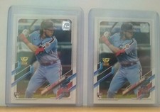 Lot of  2 Alex Bohm 2021 Topps Series 1 FACTORY SET Card Rookie 