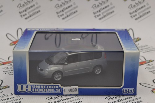 DIE CAST " RENAULT ESPACE 2002 V6 DCI BEIGE ANGORA " UNIVERSAL HOBBIES 1/43 (... - Bild 2 von 3