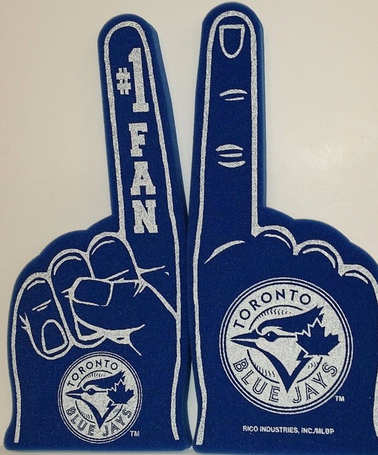 MLB Toronto Blue Jays Foam Finger, NEW eBay