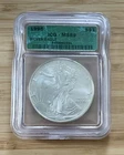 1995 SILVER AMERICAN EAGLE - Uncirculated -MS69 - One Dollar $1 - ICG - .999 1oz