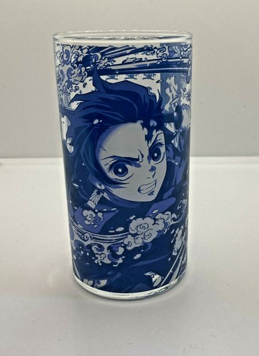 Taza de vaso de agua Demon Slayer Kimetsu no Yaiba Tanjiro Kamado RARA - Imagen 2 de 3