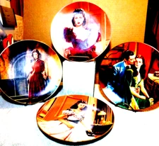 The Passions of Scarlett O'Hara~By Paul Jennis Set of 4 Plates