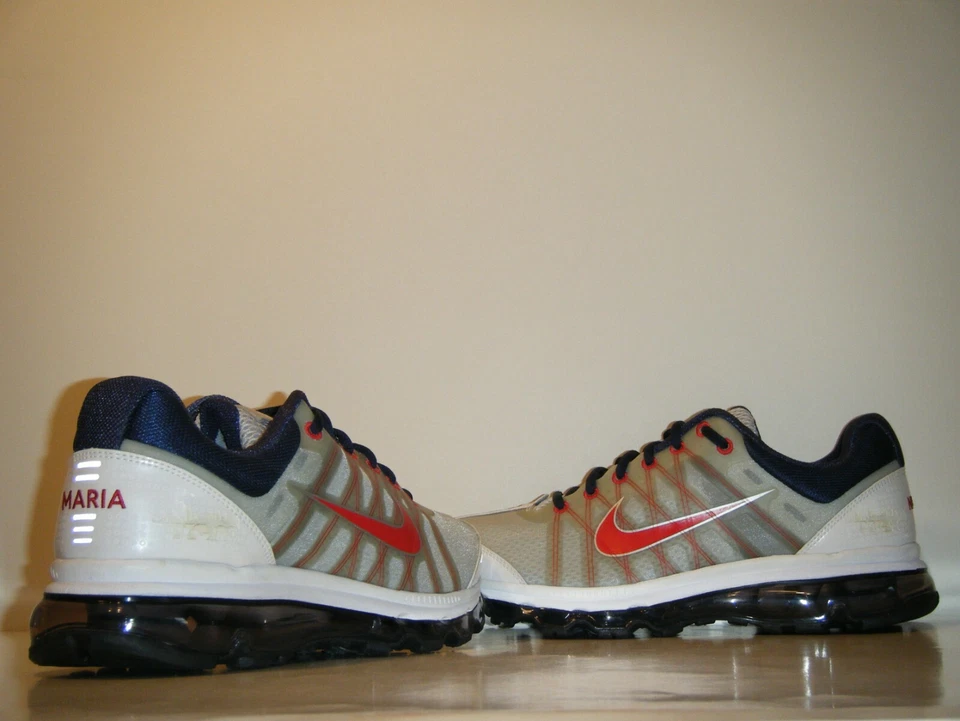 Mujeres Nike Air Max 2009 ID Maria Sharapova PE US Open NYC 2010 Talla 10 Rafa Muestra Foto 2 de 4