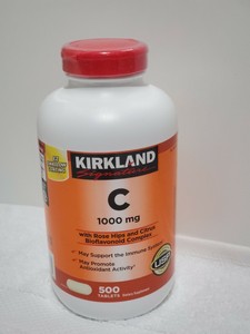 Kirkland Signature Vitamin C 1000 Mg 500 Tablets Ebay