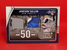 2022 Panini Absolute Tools of the Trade 2 Swatch Retail /99 Jameson Taillon