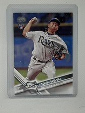Chih-Wei Hu 2017 Topps Update Baseball - #US198 RC - Tampa Bay Rays