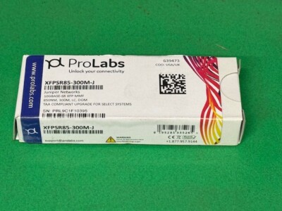 ProLabs XFPSR85-300M-J 10Gbase-SR XFP MMF 850NM 300M LC DOM Optical Module