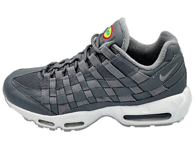 Nike Air Max 95 Sneaker Gr. 7,5 UK ID By You Customized Rare Woven GRAU