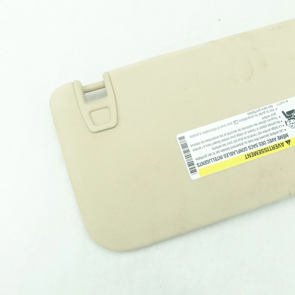 2007 2008 2009 2010 2011 Cadillac Escalade Driver Left Front Sunvisor Sun Visor - Image 2 of 4