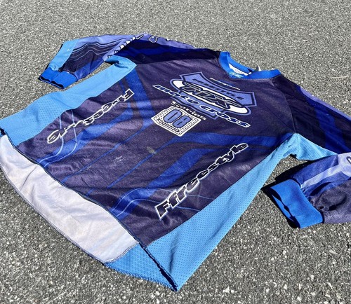 MOTOCROSS FREESTYLE MX Jersey Series 08 250cc Classic Winner Sz Large Dirt Bike - Picture 3 of 6