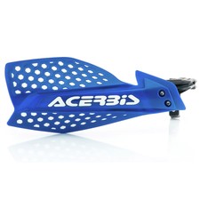 Acerbis X-Future Handguards - White With Dark Blue Motorcycle Protection