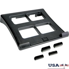 Adjustable Laptop Stand Ergonomic Viewing  Cable Management Cooling System New