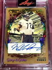 ‼️2025 Leaf Glory of the Game William Perry Auto #07/12 Chicago Bears