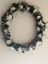 Floral grapevine wreath 30 x 24