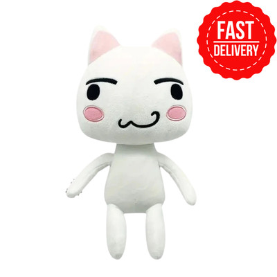 28cm Toro Inoue Cat Plush Toy Kawaii Anime Stuffed Doll Soft Cartoon Animal Gift