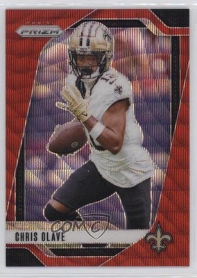 2024 Panini Prizm Red Wave Prizm 48/149 Chris Olave #206 0w8p