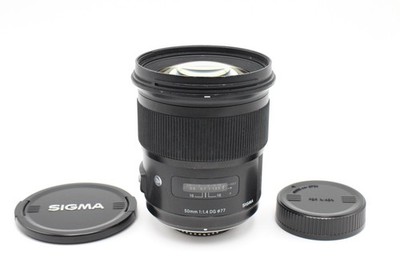 [ EXC5+ ] Sigma 50mm F1.4 Art DG HSM Lens for Nikon #11304