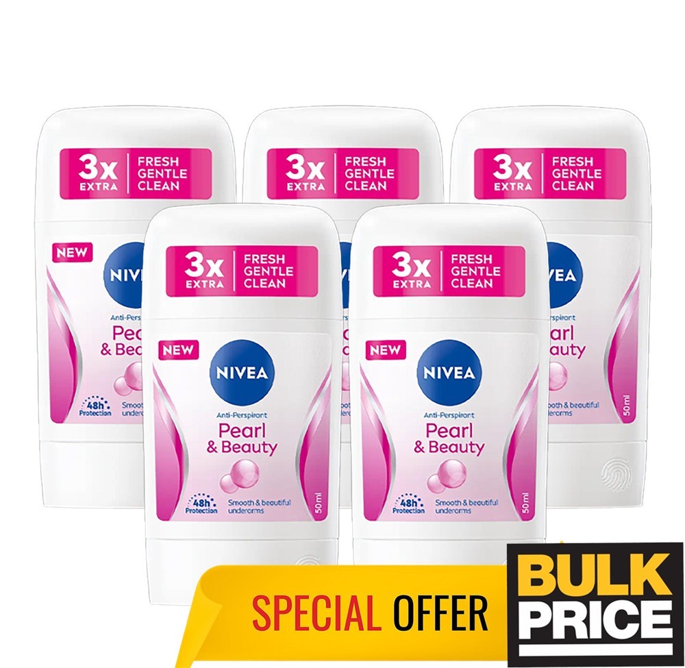 Nivea Pearl Bellezza Sbiancante Perle Donna Deodorante Morbido Velluto Pelle