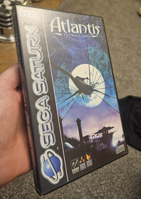Atlantis The Lost Tales Sega Saturn PAL complete with manual