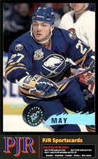 Brad May 1995-96 Stadium Club #79 Buffalo Sabres