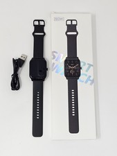 Smart Watch IDW13 – Alexa Built-in – Bluetooth Calling – Fitness Tracker – Black