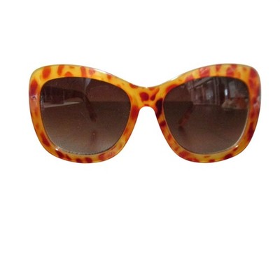 HALSTON Women's Oversized Tortoise Shell  Sunglasses