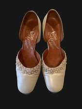 Womens Vintage Pumps Rosina Ferragamo Schiavone Wedding Shoes Sz 5B