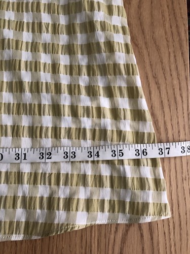 Marks And Spencer Checked A-Line Dress, 24, Balloon Sleeve New £45 - Picture 19 of 21