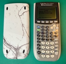 Tested Texas Instruments TI-84 Plus Silver Edition Graphing Calculator - Good
