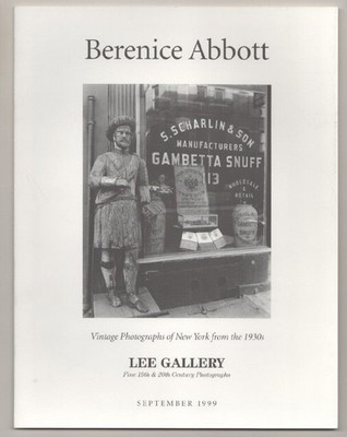 BERENICE ABBOTT / 1st Edition 1999 #198000