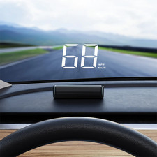 Digital HUD Speedometer MPH Car Head Up Display GPS Speed Meter Windscreen New