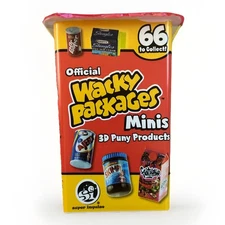Wacky Packages Minis 3D Puny Products Series 1 sealed