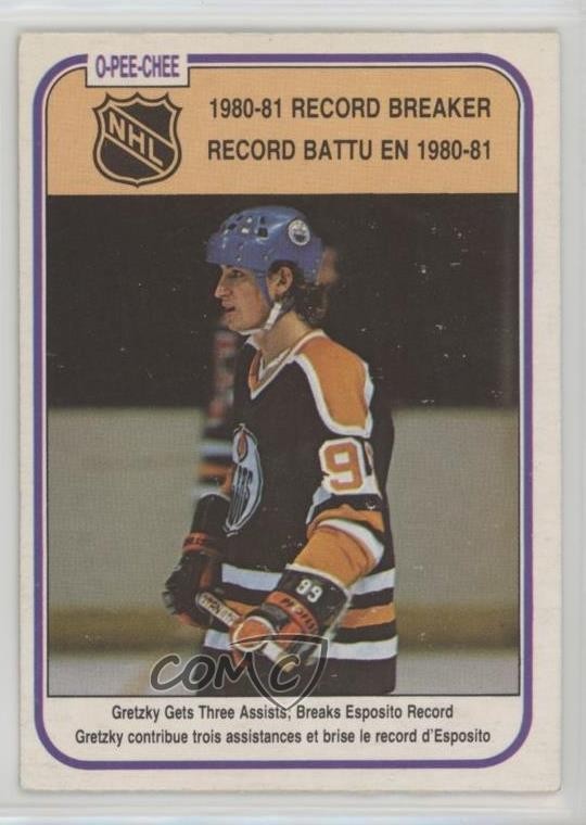 1981-82 O-Pee-Chee Wayne Gretzky #392 HOF 16ez