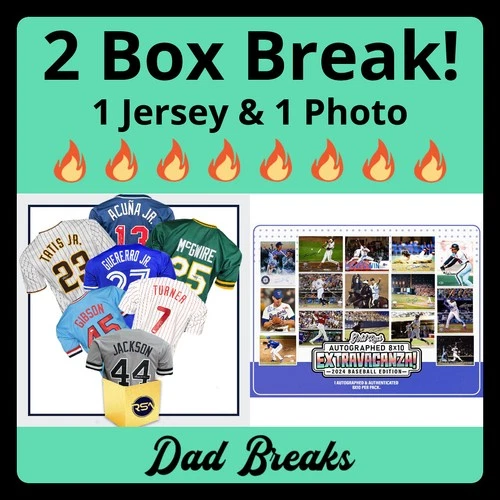LOS ANGELES DODGERS autographed baseball jersey + signed 8x10 photo: 2 BoxBreak