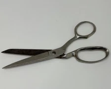 Clauss No. 1317 Large 7.5" Vintage Shears Sewing Work