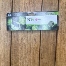 Genuine HP 971XL High Yield Magenta Ink Cartridge CN627AM - New. EX July 2018