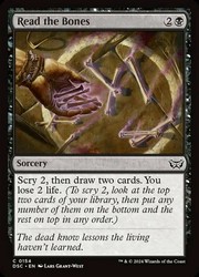 Read the Bones #154 Commander: Duskmourn: House of Horror Common MTG