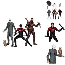 McFarlane Toys DC Multiverse Nightwing vs Talon & Owl 7in Figure 3pk Gold Label