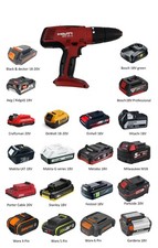 Hilti 151-A tool adapter for various type of Batteries (CHOOSE YOUR BATTERY)