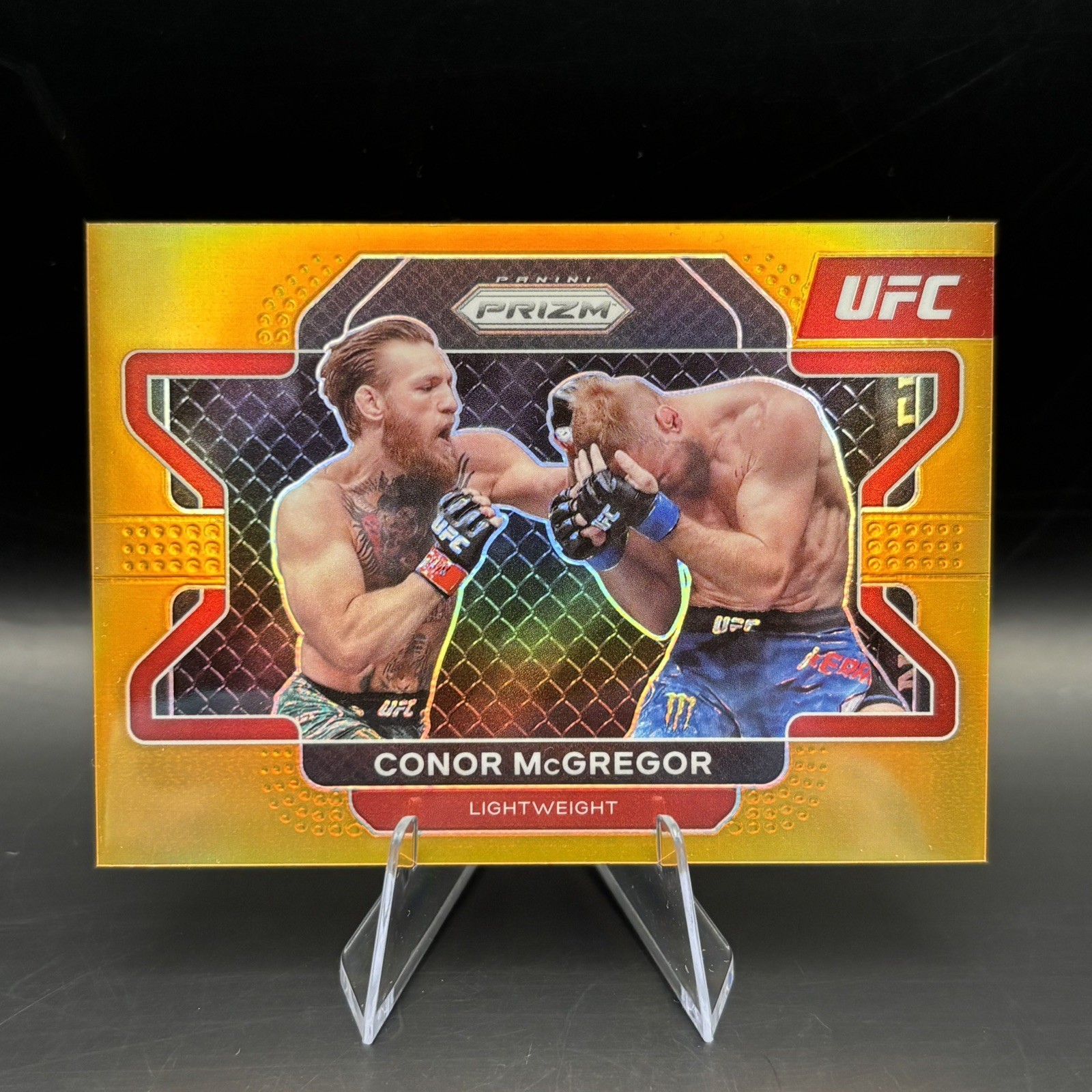 2022 Panini Prizm UFC - Conor McGregor #39 Orange Prizm /99