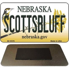 Scottsbluff Nebraska State Magnet Fridge Refrigerator Home Kitchen Decoration