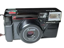 Pentax AF IQZoom Macro 35mm Point And Shoot Film Camera - READ